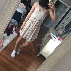 Flowy ivory dress